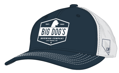 Hex logo Soft Trucker Hat (Navy Blue)