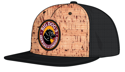 Original Logo Flatbill Cork Hat (Black)